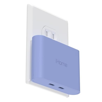 iHome Multiport 36W USB-C Charger: Smart, Fast Charging Solution
