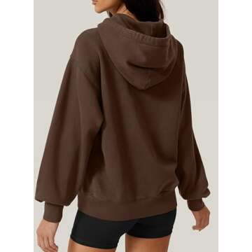 Cozy QINSEN Women's Fleece Hoodie for Fall Style