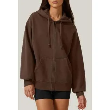 Cozy QINSEN Women's Fleece Hoodie for Fall Style
