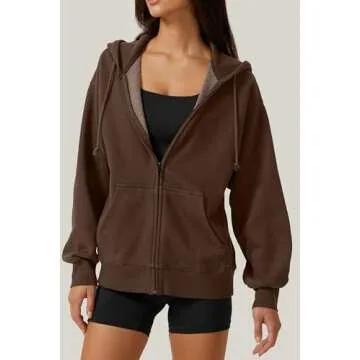 Cozy QINSEN Women's Fleece Hoodie for Fall Style