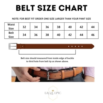 Personalized Leather Belt - Customizable Gift for Him