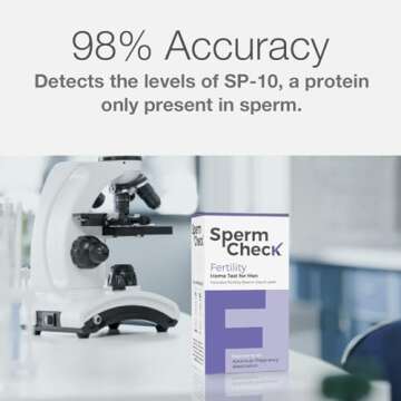 SpermCheck Fertility Test for Men - Accurate Home Test Kit