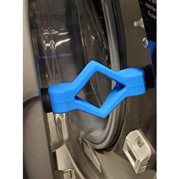 Prop and Stop (Patented - US Brand) – Front Load Washer Door Holder: Helps Your Washer Dry Properly to Prevent Odors (Black)