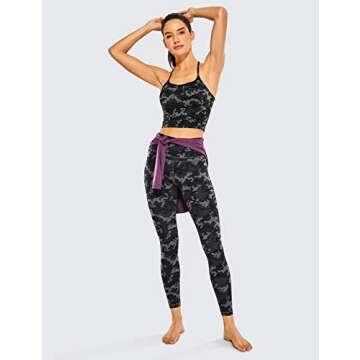 CRZ YOGA Women's High Waisted Yoga Leggings 28 In
