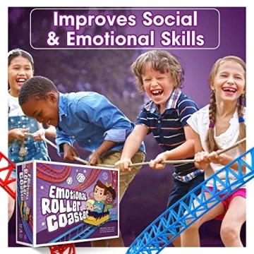 Emotional Rollercoaster Board Game for Kids and Families