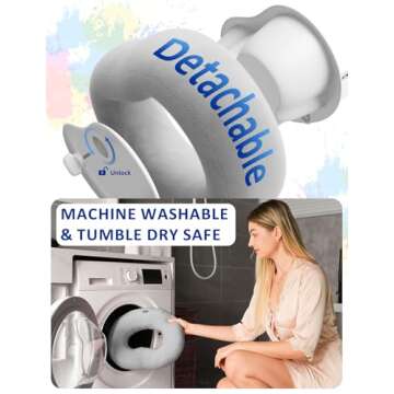 Versatile Tablet Stand & Ereader Pillow Holder with Trays