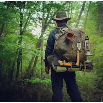 Hidden Woodsmen 60L Deep Woods Rucksack - Adventure Ready Backpack