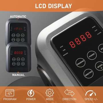 Compact Gallelife Elliptical for All Ages and Fitness Needs