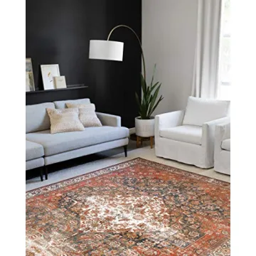 Loloi Layla Area Rug - Soft, Durable, Vintage Style