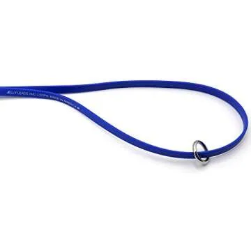 Jelly Pet Grooming Loops 3/8'' x 18'' W/Ring (Purple) | Made in The USA