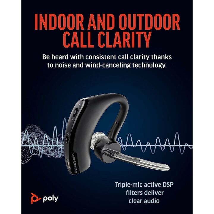Poly Voyager Legend Bluetooth Headset with Noise-Canceling