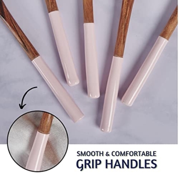 Folkulture Wooden Spoon Set Eco-Friendly Non-Toxic Kitchen Utensils