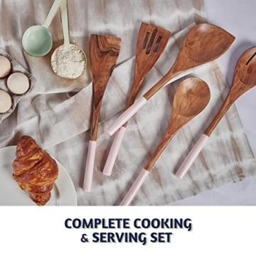 Folkulture Wooden Spoon Set Eco-Friendly Non-Toxic Kitchen Utensils