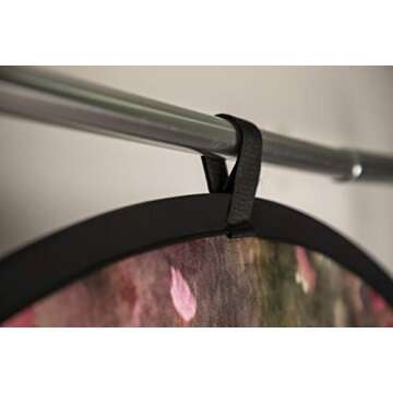 Kate Gray Pop up Backdrop Beige Collapsible Backdrops for Photography Vintage Studio Portable Backdrop for Vedio Shooting, 5x6.5ft