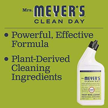 Mrs. Meyer's Eco-Friendly Toilet Bowl Cleaner, 24 OZ Pack