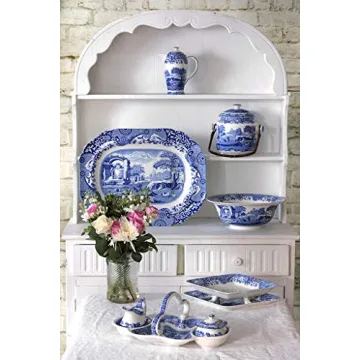 Spode Blue Italian Serving Dish | Elegant Oven to Table Dish