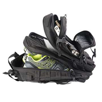 ARMYCAMOUSA Small 30L Rucksack Pack for Outdoors, Hiking, Camping, Trekking, Bug Out Bag, Travel, Military & Tactical Army Molle Assault Backpack