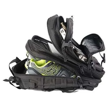 ARMYCAMOUSA Small 30L Rucksack Pack for Outdoors, Hiking, Camping, Trekking, Bug Out Bag, Travel, Military & Tactical Army Molle Assault Backpack