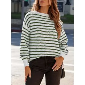 Stylish Dokotoo Striped Pullover Sweater - Comfort & Fashion