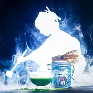 Organic Ceremonial Grade Matcha | Emerald Green, Creamy & Sweet (for a matcha) | Japanese - First Harvest - Hand Picked - Stone Milled | By Pantenger