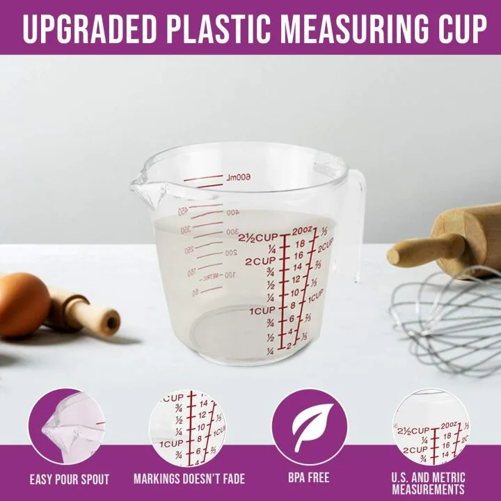 11 Piece Measuring Cups Set - Accurate Kitchen Tools