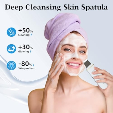 GUGUG Skin Scrubber Face Spatula with 4 Modes