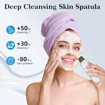 GUGUG Skin Scrubber Face Spatula with 4 Modes