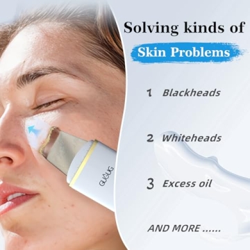 GUGUG Skin Scrubber Face Spatula with 4 Modes