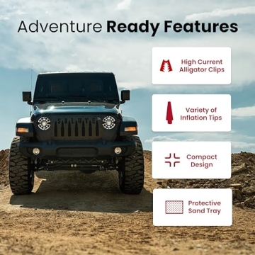 VIAIR 300P Portable Tire Inflator for Trucks and SUVs