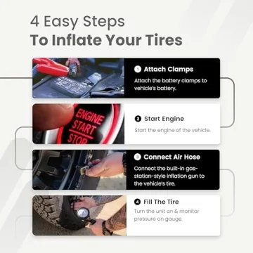 VIAIR 300P Portable Tire Inflator for Trucks and SUVs