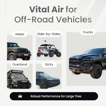 VIAIR 300P Portable Tire Inflator for Trucks and SUVs