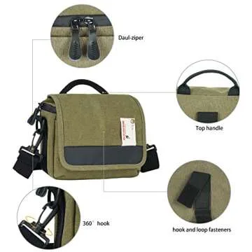 Compact Waterproof Camera Bag for All Photographers