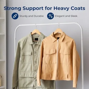 SereneLife Wooden Hangers - Premium Space Saving Hangers