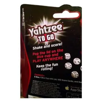 Hasbro Yahtzee Travel Game for Family Fun on the Go