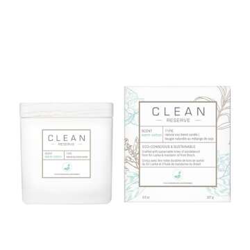 CLEAN RESERVE Home Candle | Natural Soy Blend Scented Candle | Premium Non-Toxic Candle Made with Su...