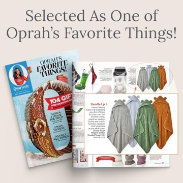 Natemia Premium Hooded Baby Bath Towel Soft Organic Cotton