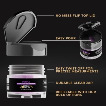 Bakell Brew Glitter Purple for Stunning Drinks and Cocktails