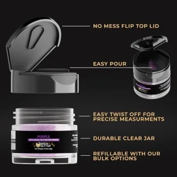 Bakell Brew Glitter Purple for Stunning Drinks and Cocktails