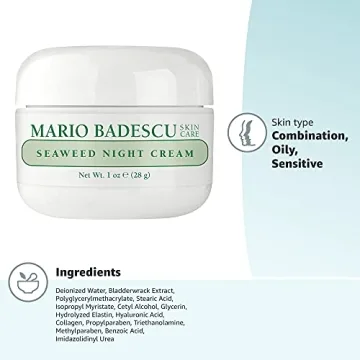 Mario Badescu Seaweed Night Cream for Radiant Skin