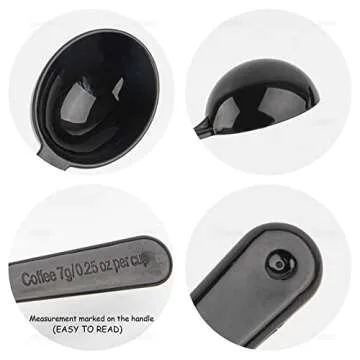 AUEAR 5 Pack Tablespoon Coffee Scoop for Kitchen Essentials
