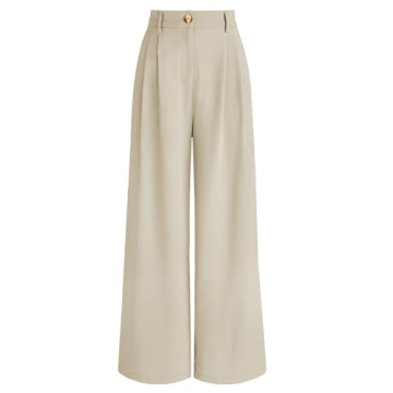 AUTOMET Casual Wide Leg Pants - Stylish Comfort for Summer