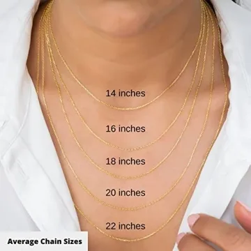 Custom Bubble Letter Necklace in 18K Gold Plated Design