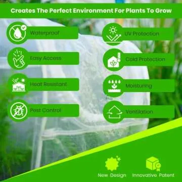 HOMEGROWN-PRO Portable Mini Indoor Greenhouse - Perfect Greenhouses for Outdoors & Indoors Gardening, 24''x22''x12'' Small & Heavy Duty Green Houses for Outside - Ideal Green House Planter for Herbs