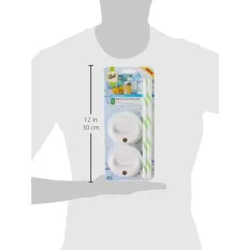 Ball Sip and Straw Lids for Wide Mouth Jars - 4/pkg