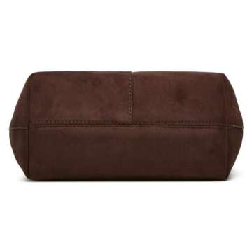 Slouchy Suede Shoulder Bags For Women Retro Crossbody Bag Tote Bag Satchel Bag Winter Work Purses Crescent Bag Handbag Fall