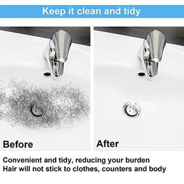 Aksice Beard Bib Hair Catcher Non-Stick for Men