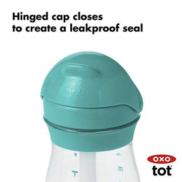 OXO Tot Transitions Straw Cup, Spill-Proof Design