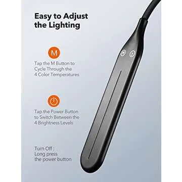 LED Floor Lamp with Adjustable Brightness and Colors