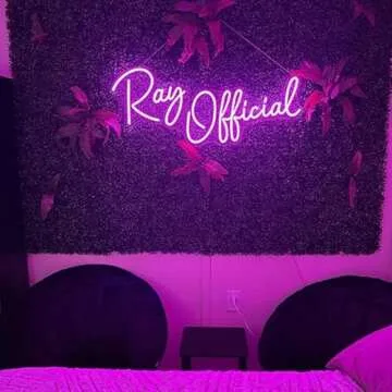 NewNeonSign Custom LED Neon Light Signs for Home Decor Wedding Bedroom Party Birthday Personalized N...