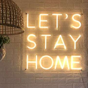 NewNeonSign Custom LED Neon Light Signs for Home Decor Wedding Bedroom Party Birthday Personalized Neon Text Sign Customizable Size Color Fonts Name Neon Signs for Indoor Use(1 Line Text, 12" Length)